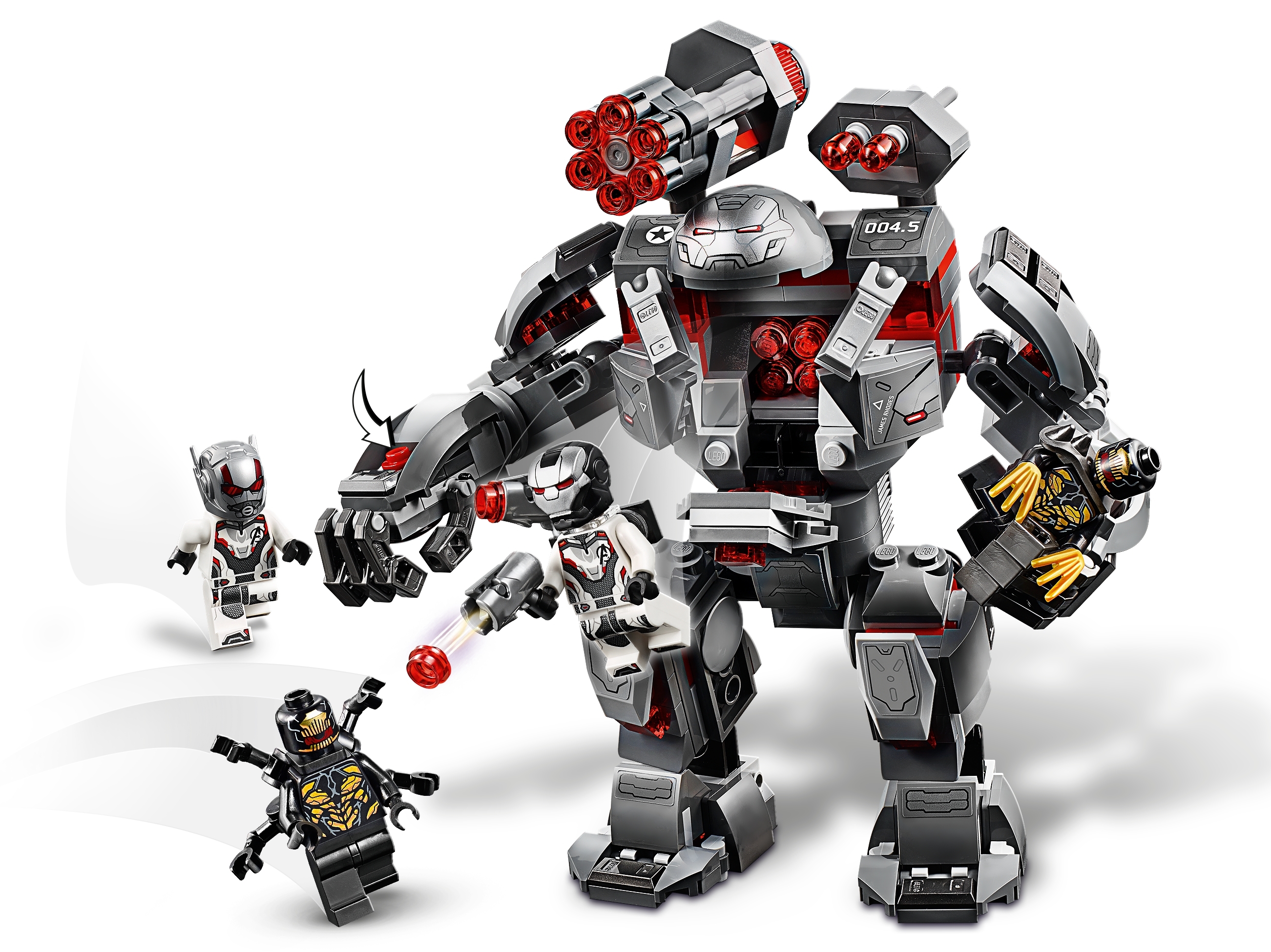 362 Pieces Details about   LEGO Marvel Avengers War Machine Buster 76124 Building Kit 