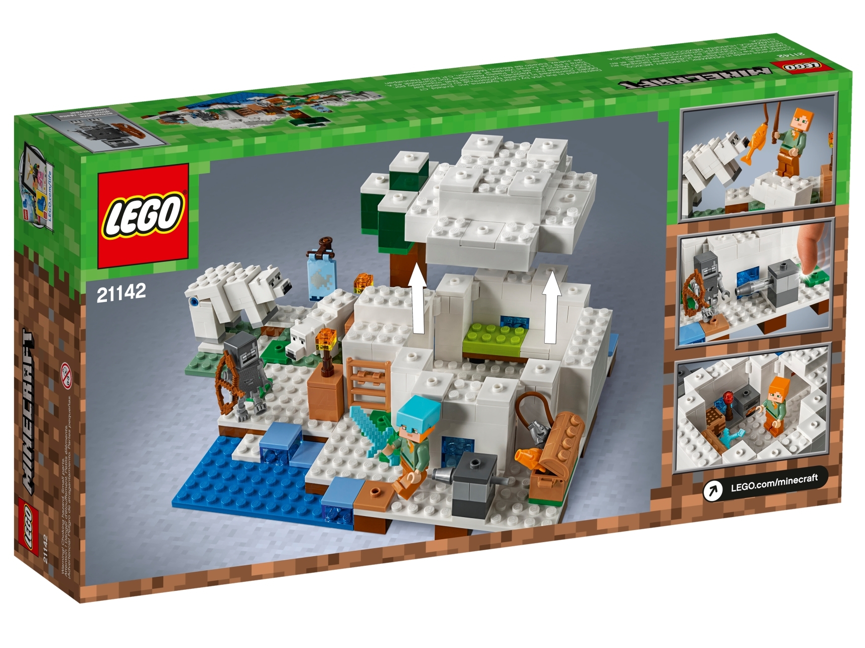 The Polar Igloo Minecraft Buy Online At The Official Lego Shop Gb