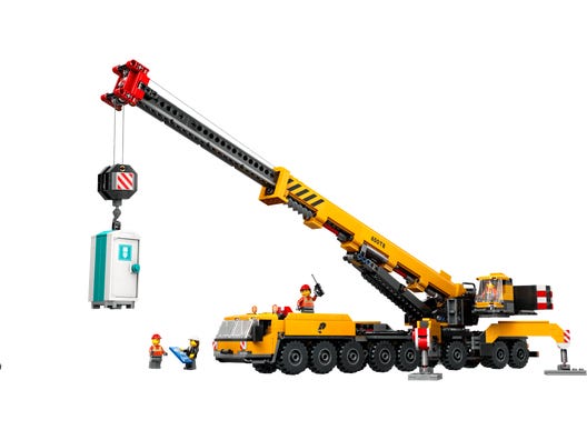 LEGO 60409 - Gul mobil byggekran