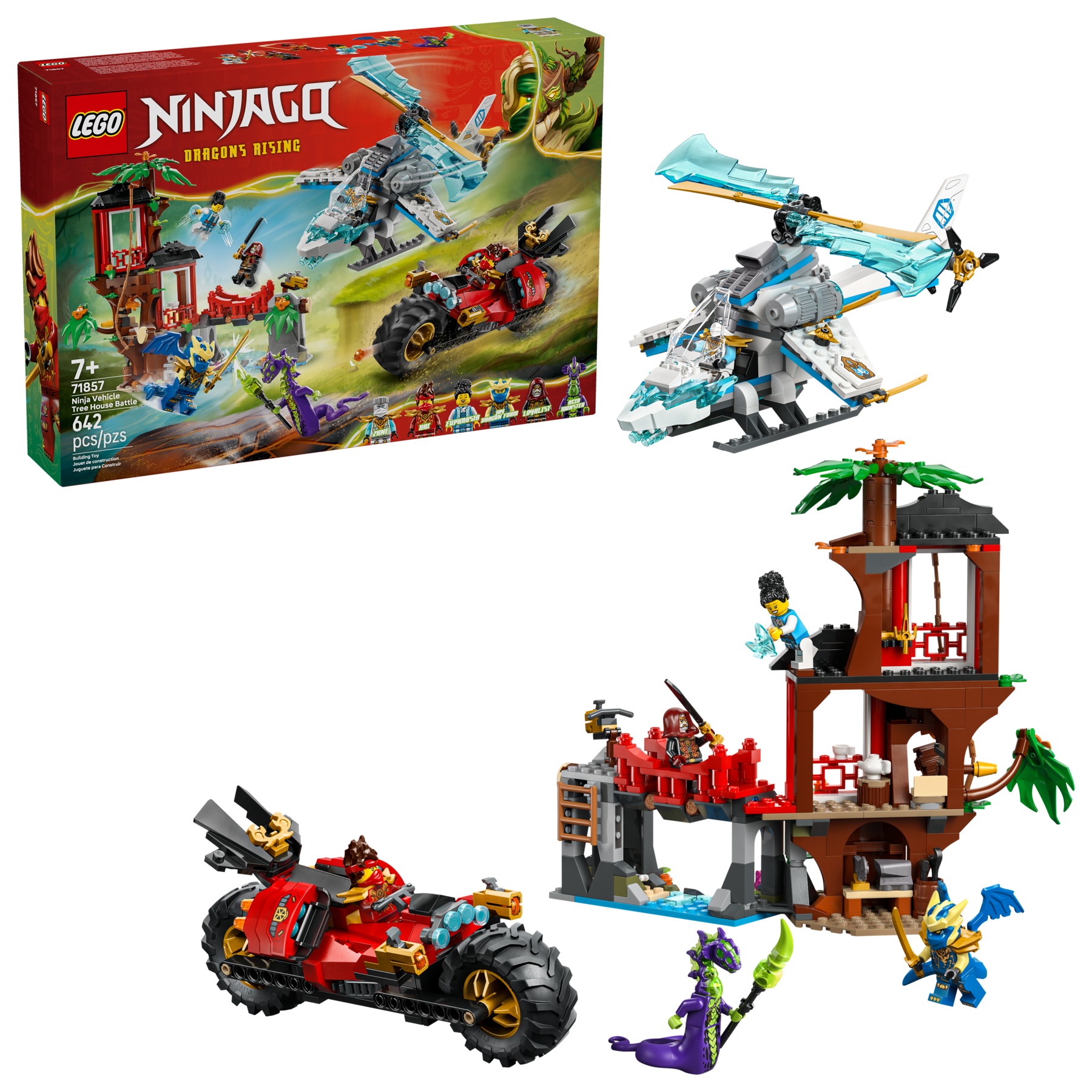 Ninja Vehicle Tree House Battle 71857 | NINJAGO® | Buy online at