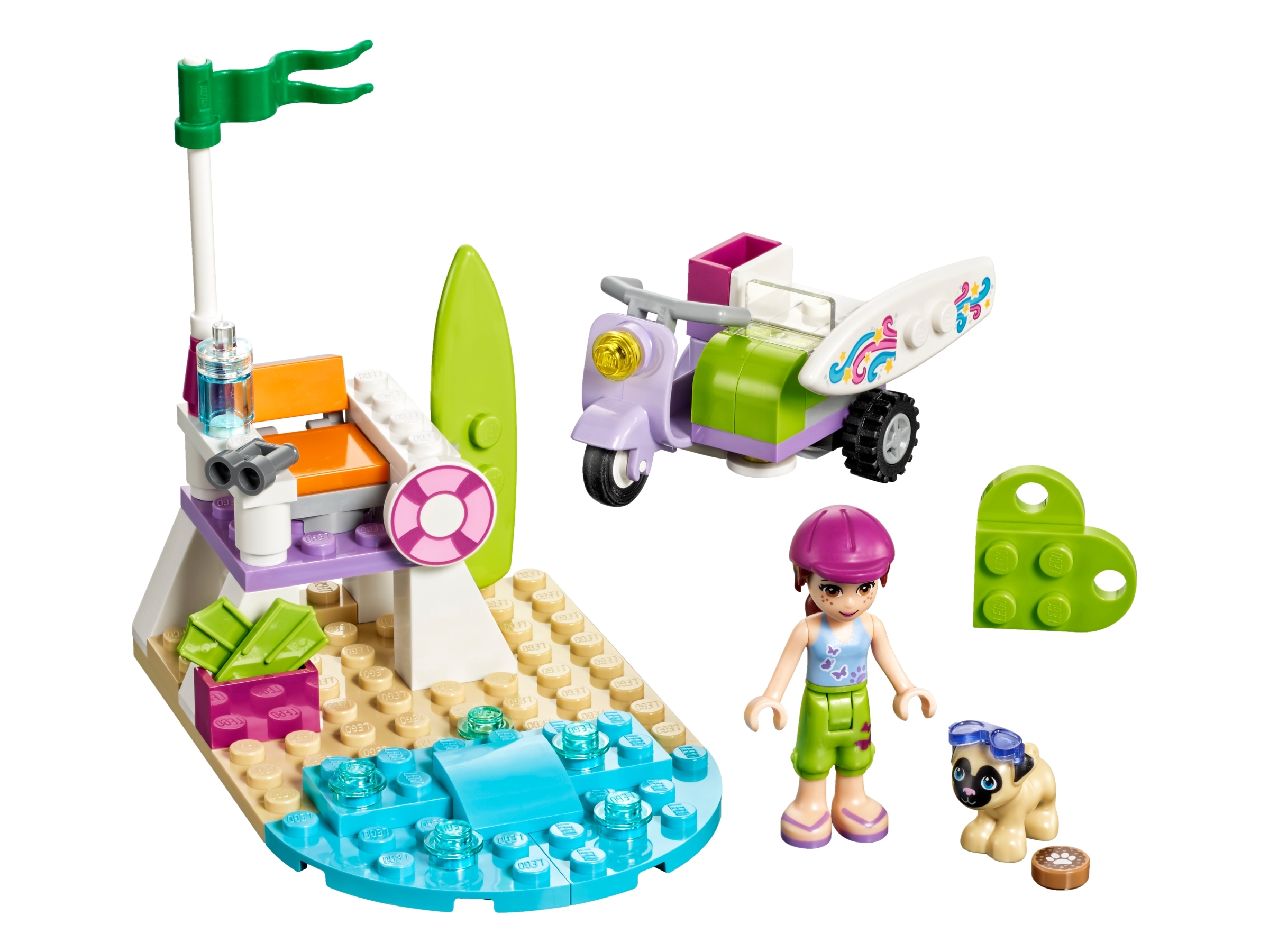 Mia's Beach Scooter | Friends | Buy online the Official LEGO® US