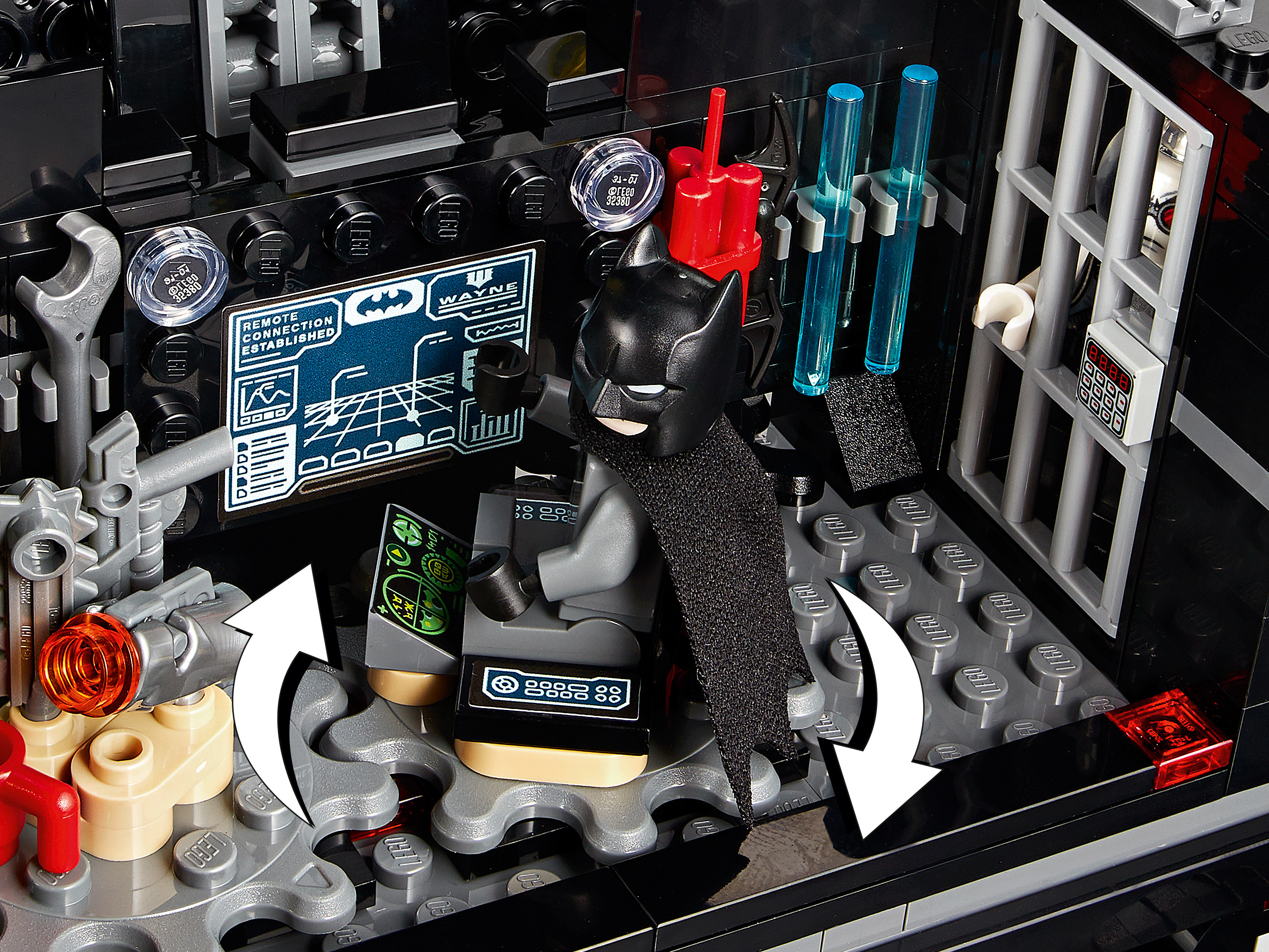 Lego Batman DC Super-Heroes Bronze Tiger Minifigure #76160 Mobile Bat Base 