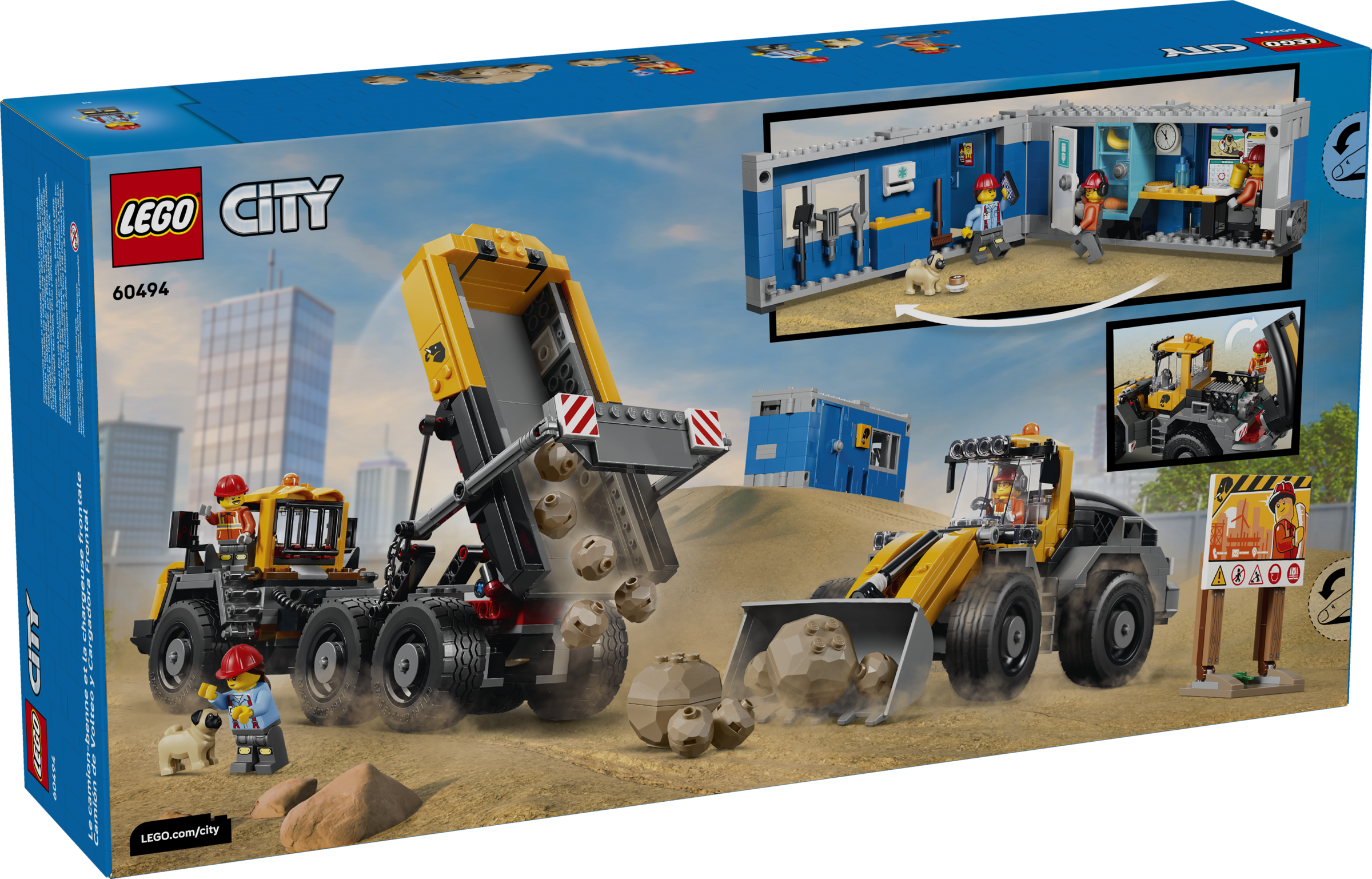 Dump Truck & Front End Loader 60494 | City | Buy online at the