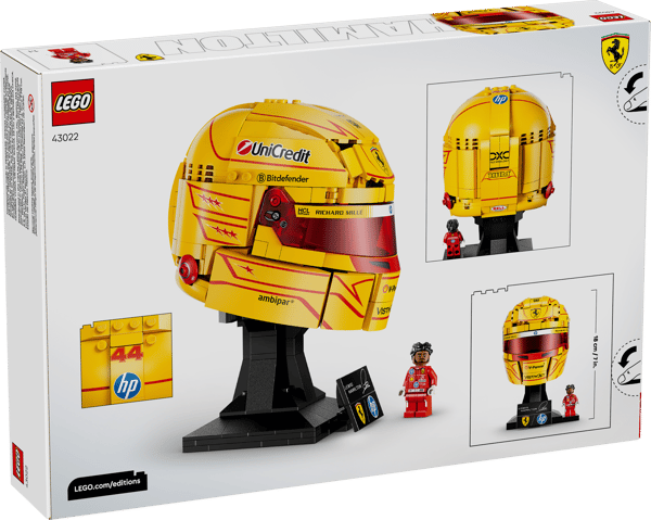 Scuderia Ferrari HP Lewis Hamilton Helmet - Image 14