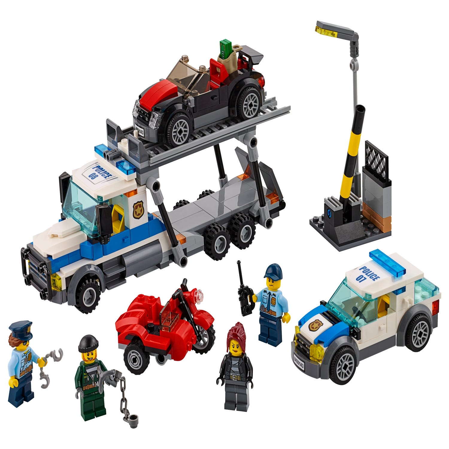 delikatesse Bank Sømil Auto Transport Heist 60143 | City | Buy online at the Official LEGO® Shop US