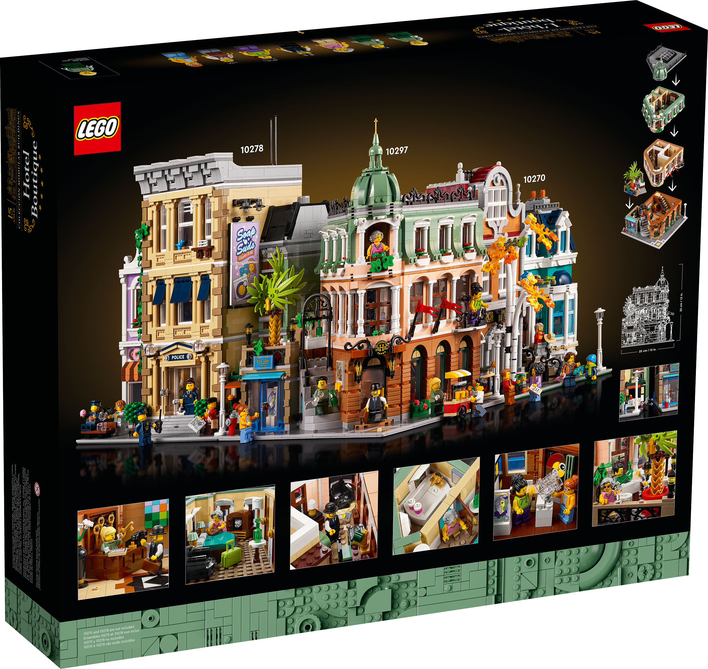 Boutique Hotel 10297, LEGO® Icons