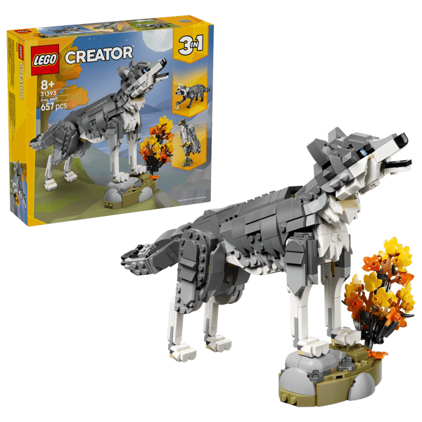 Forest Animals: Gray Wolf - Image 3