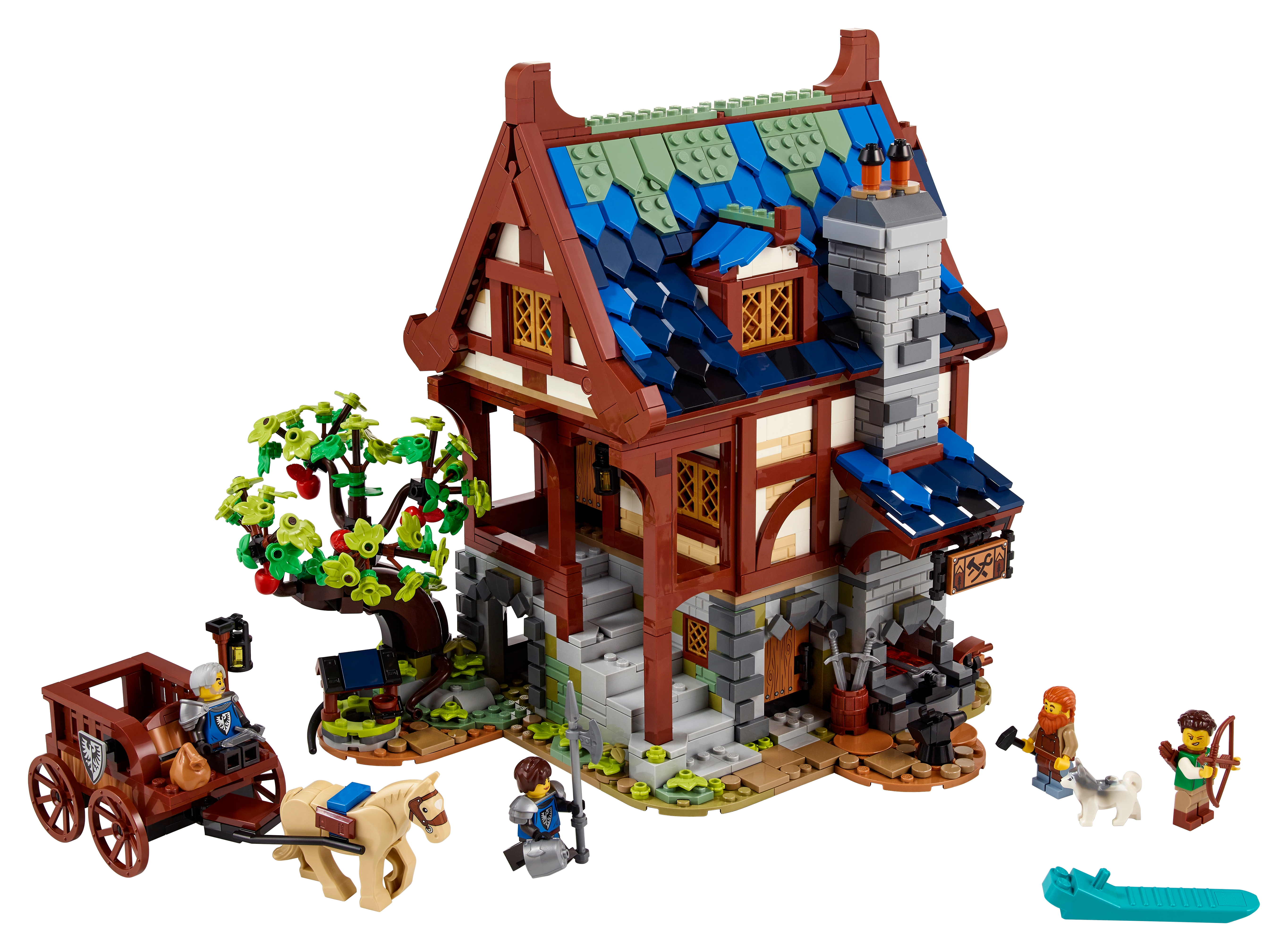 Medieval Blacksmith 21325 | Ideas | Buy online at the Official LEGO® Shop US