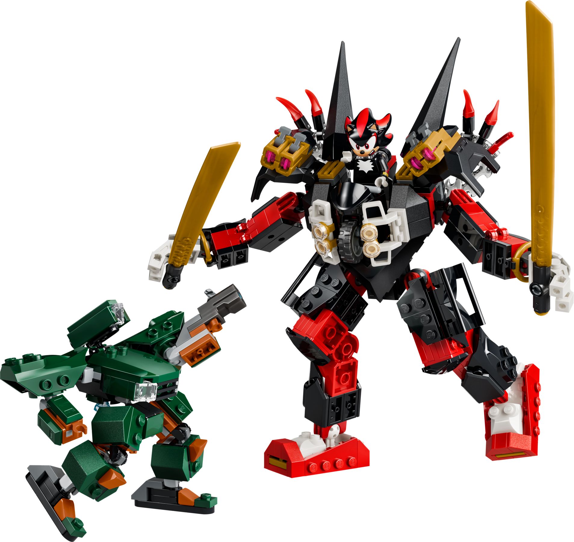 LEGO Shadows mech mod G. U.N. Trooper #77120 - Sonic the Hedgehog