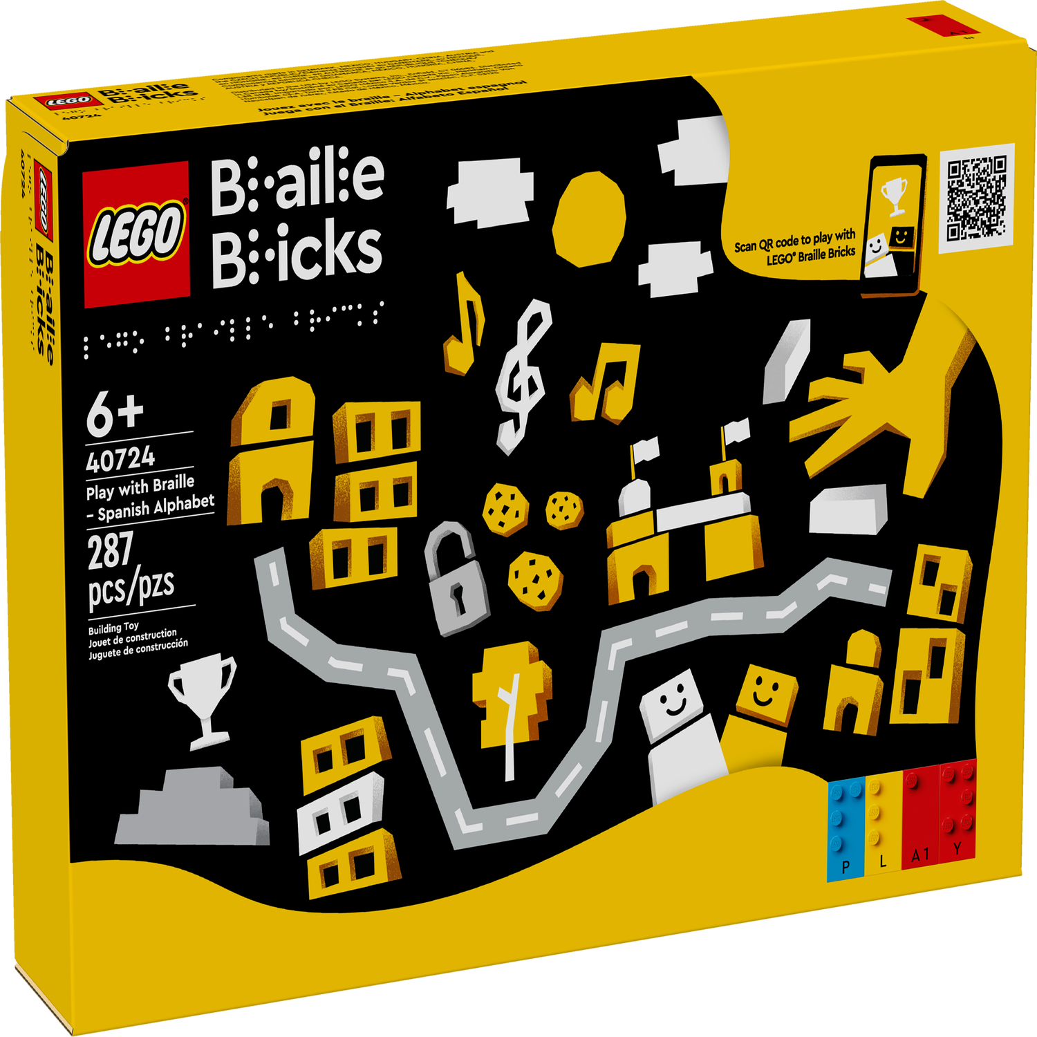 LEGO® – Spelen met braille – Spaans alfabet – 40724