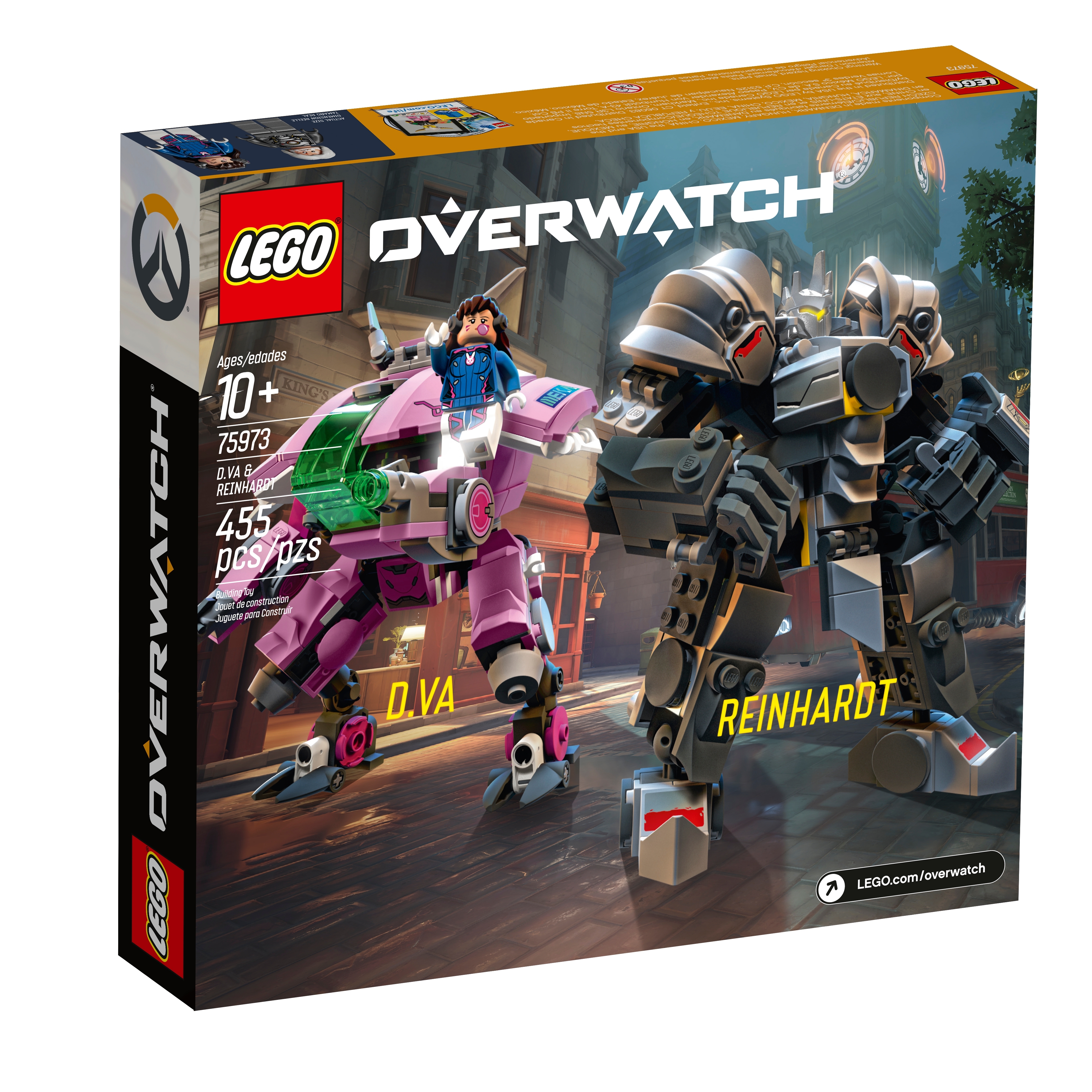 lego dva and reinhardt