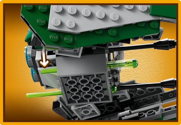 Lego 75360 Star Wars Yoda's Jedi Starfighter Sealed New 2023