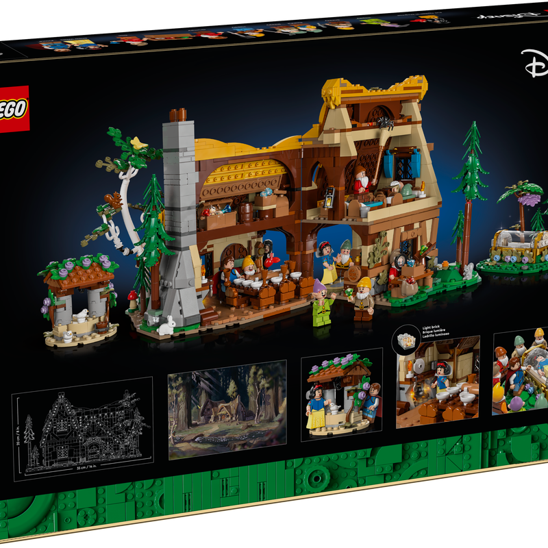 Snow White and the Seven Dwarfs' Cottage 43242 | Disney™ | Buy Snow White and the Seven Dwarfs' Cottage 43242 | Disney™ | Buy