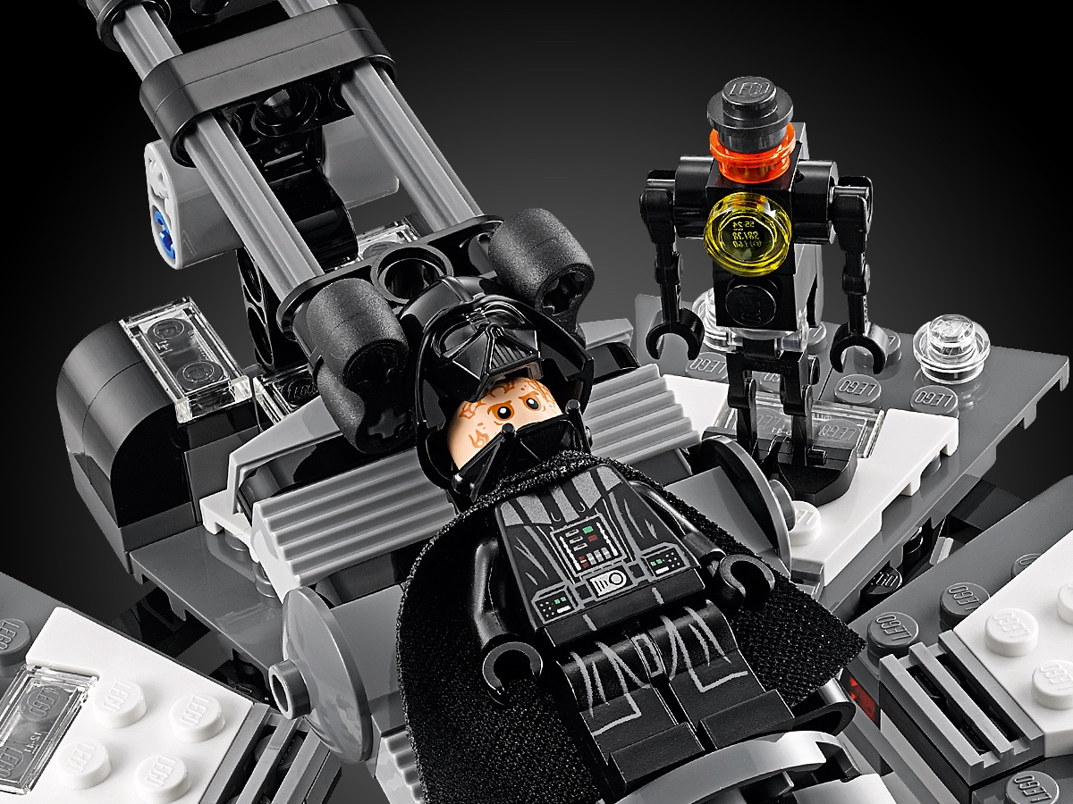 806 Darth Vader aus 7262 7264 10123 Lego Star Wars Figur 