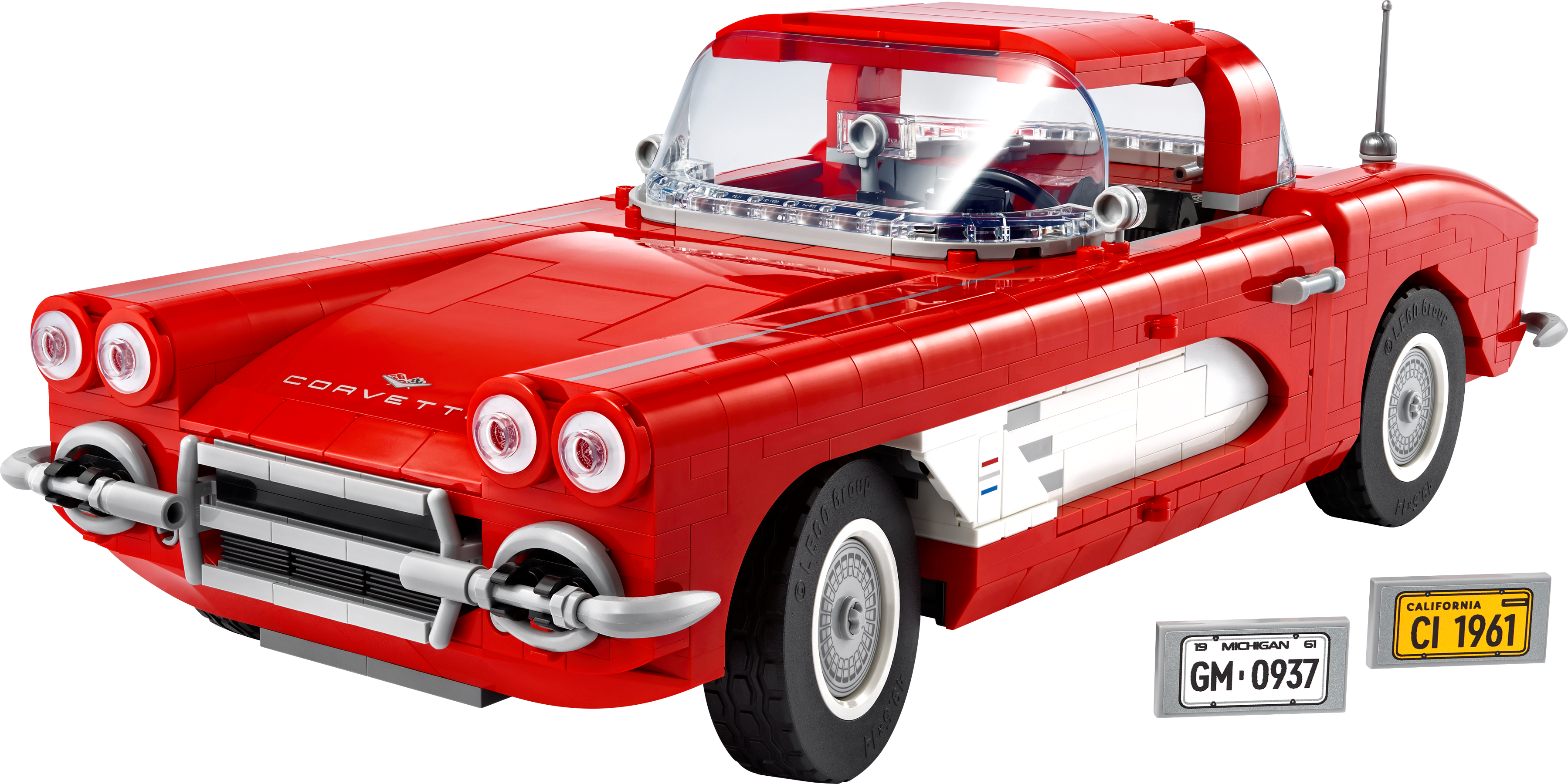 Chevrolet Corvette 1961 10321 | LEGO® Icons | Buy online at the ...
