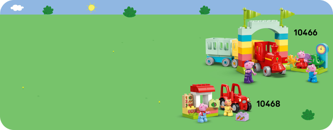 ベビーとあそぼう！ペッパピッグのみんなのおうち 10467 | DUPLO