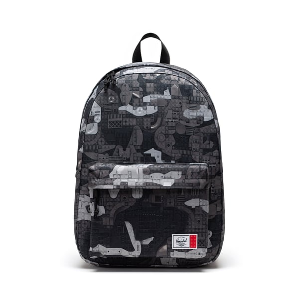 LEGO 5010424 LEGO® Herschel Classic™ Sac à dos XL noir – Briques abstraites