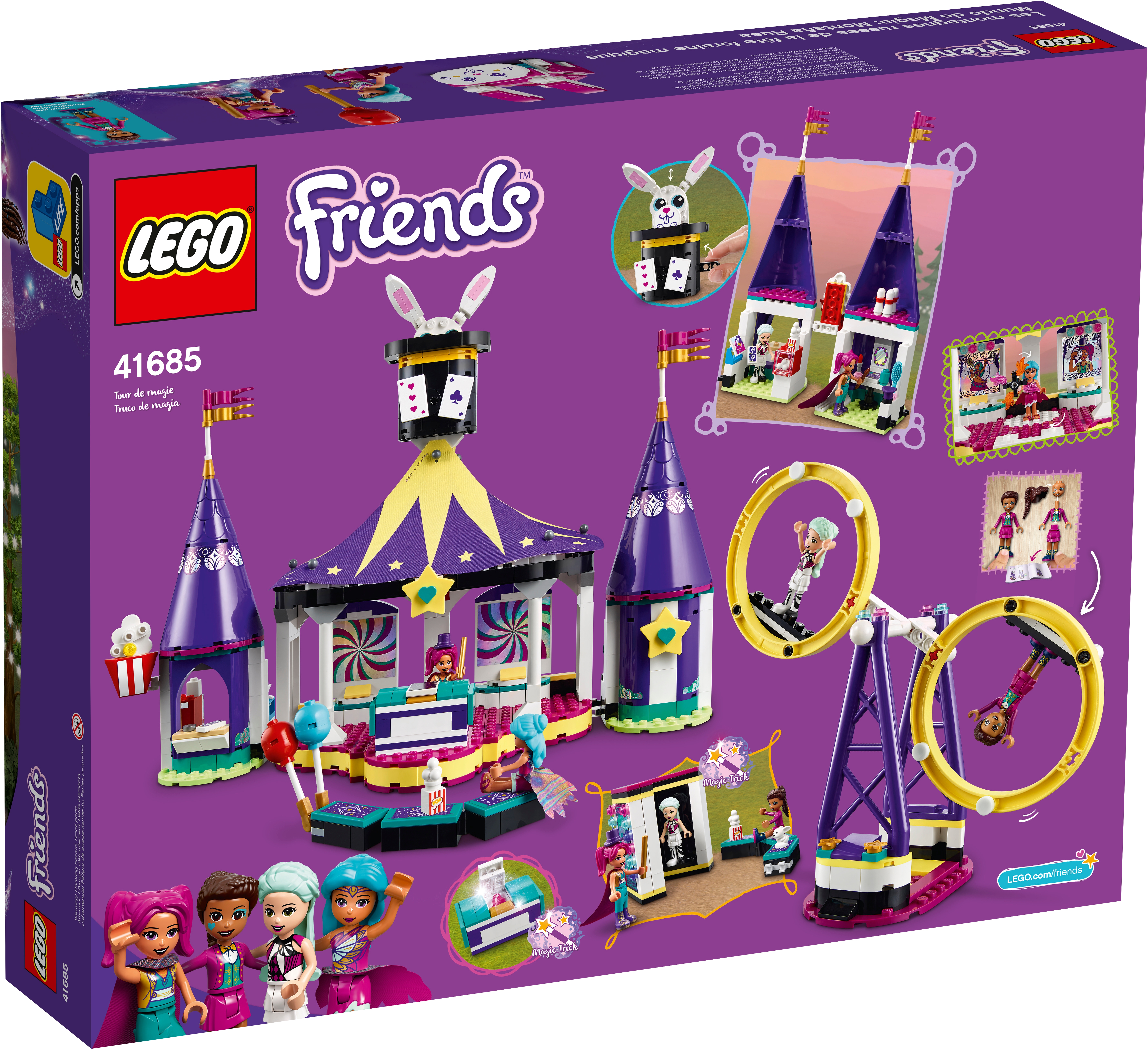 Magical Roller Coaster 41685 | Friends | Buy online at the Official LEGO®