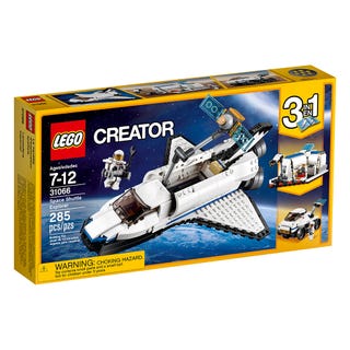 Ældre borgere boom indsats Rumfærge 31066 | Creator 3-i-1 | Officiel LEGO® Shop DK