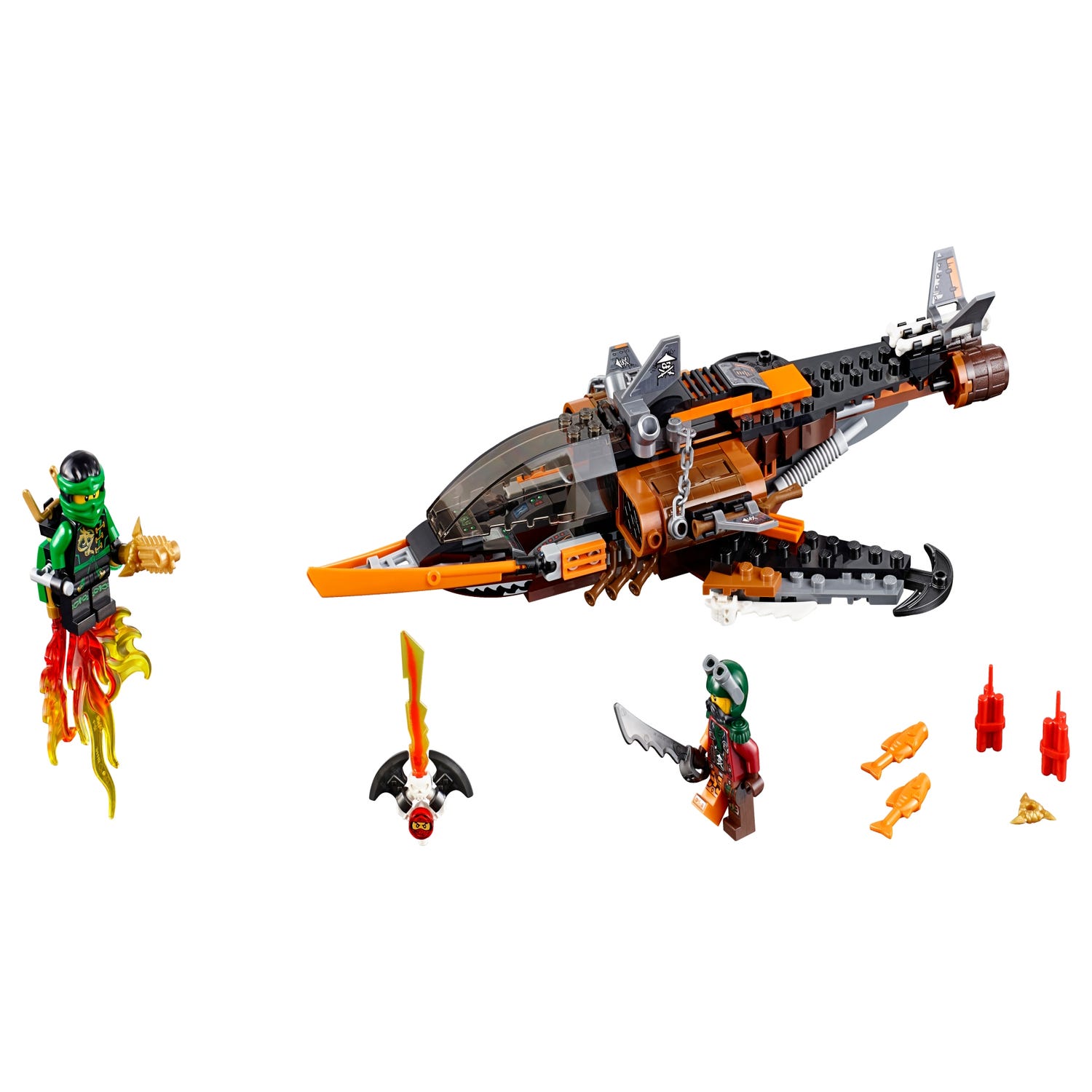 fornærme kaos Fabrikant Sky Shark 70601 | NINJAGO® | Buy online at the Official LEGO® Shop US
