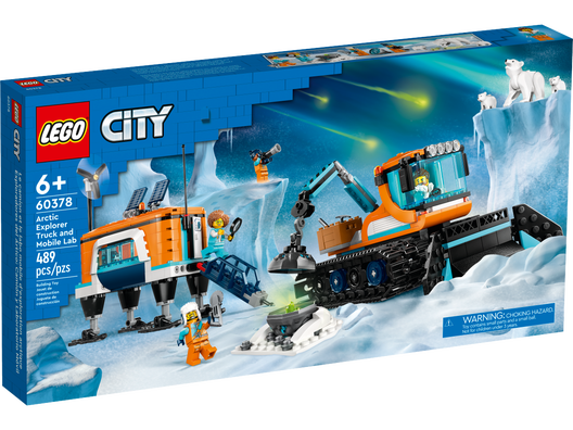 LEGO 60378 - Polarforsker-køretøj og mobilt laboratorium