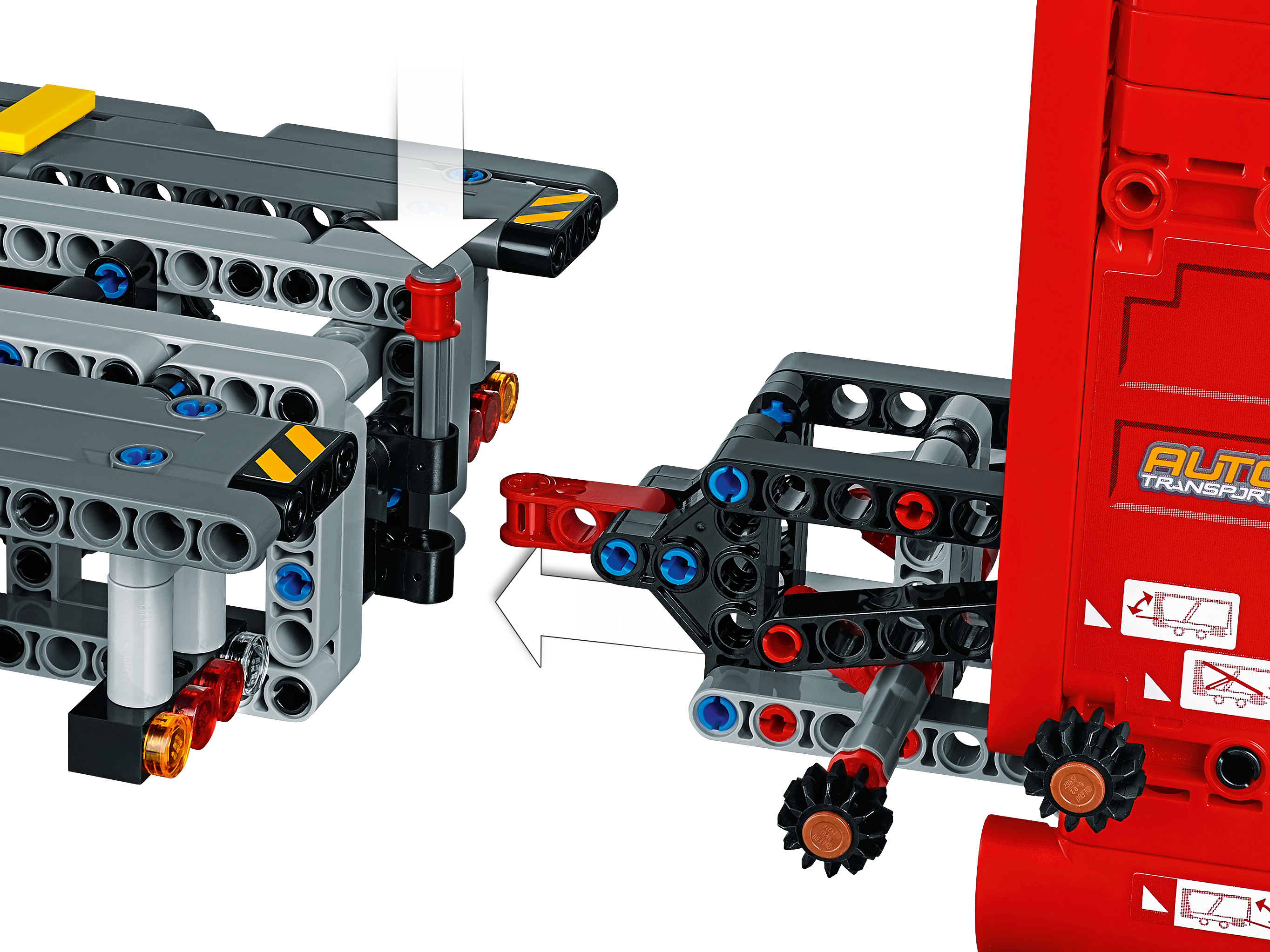 kitten Headless Narabar Car Transporter 42098 | Technic™ | Buy online at the Official LEGO® Shop US