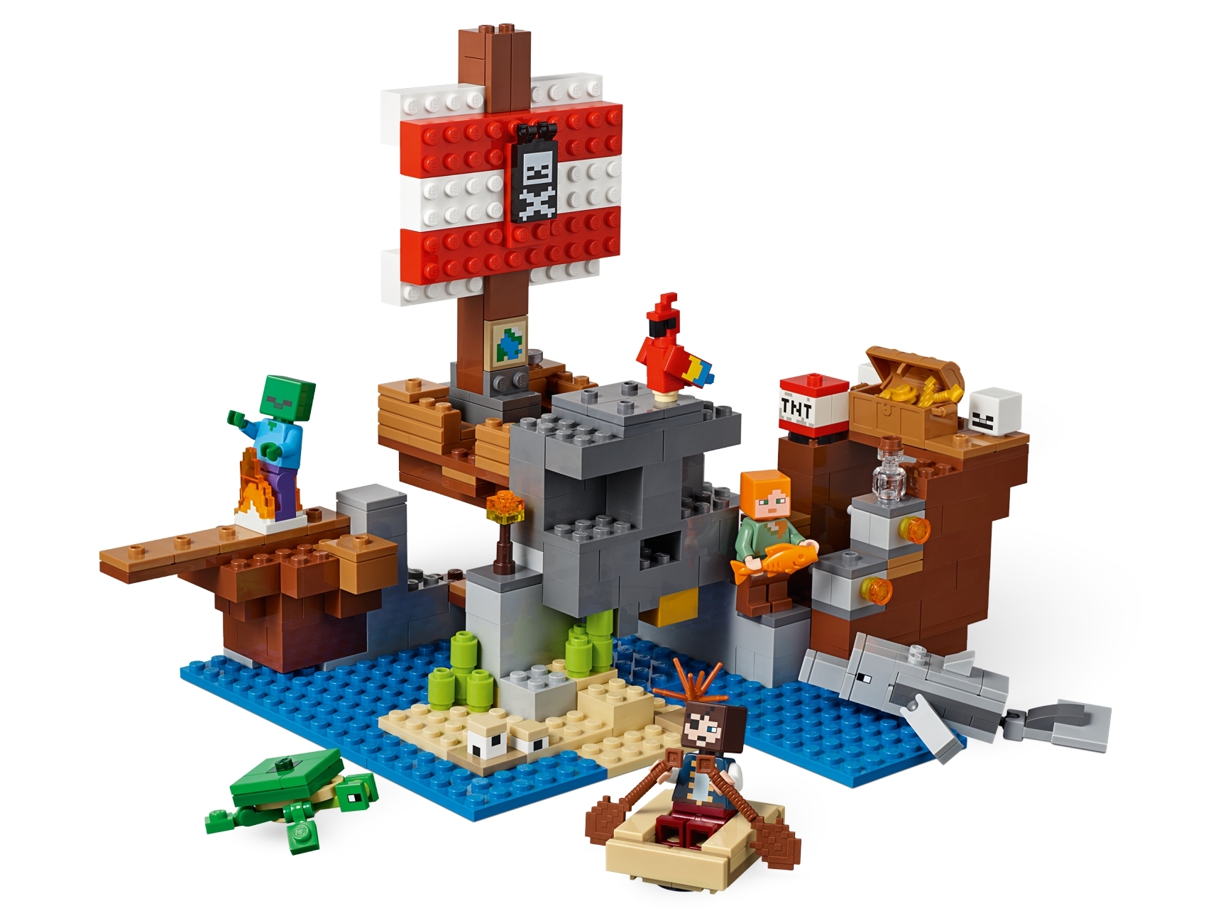 The Ship Adventure 21152 | Minecraft® | Buy online at Official LEGO® Shop