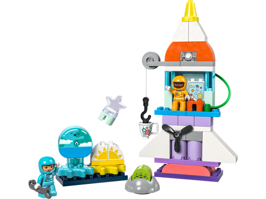 LEGO 10422 - 3-i-1-eventyr med rumfærge