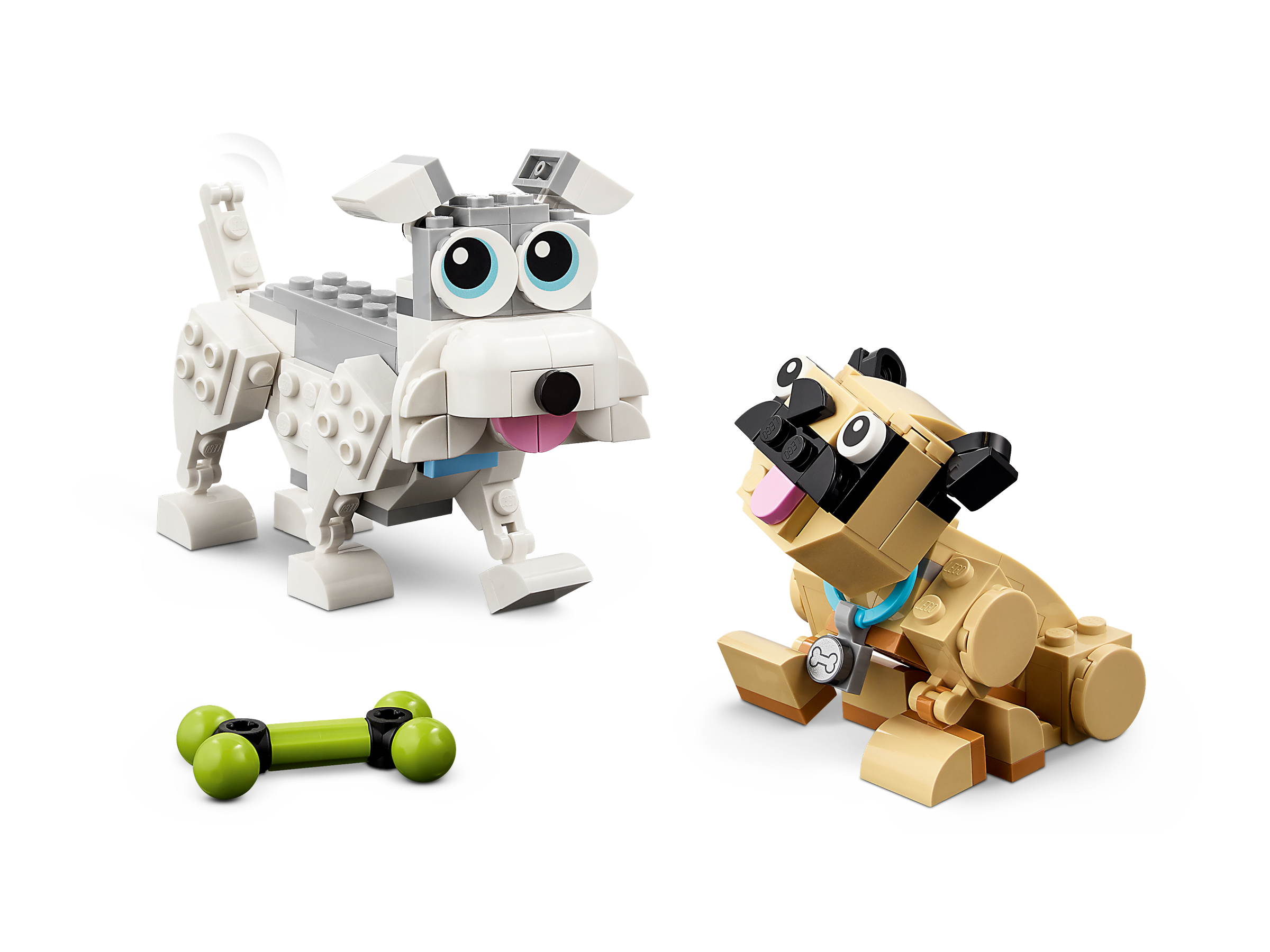 LEGO 31137 Creator 3-en-1 Adorables Chiens, Figurines de Teckel, Carlin,  Caniche, Jouet de Construction pour Enfants Dès 7 Ans, Cadeau pour Les  Amoureux des Animaux : : Jeux et Jouets