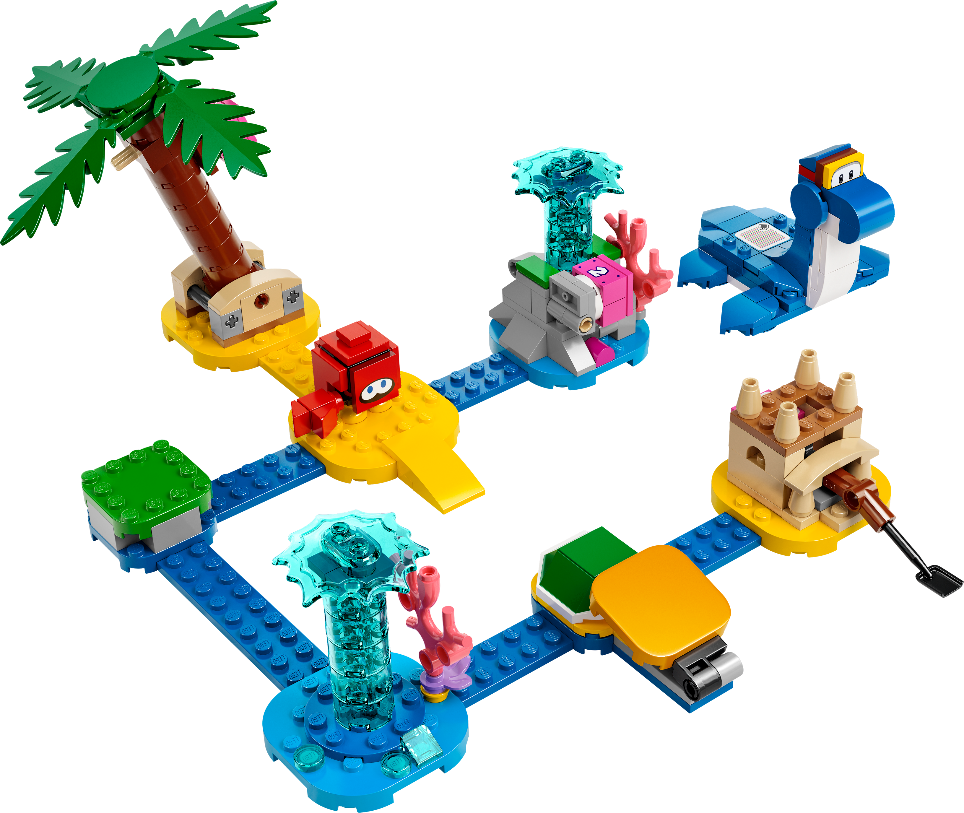 Uregelmæssigheder bag velstand Dorrie's Beachfront Expansion Set 71398 | LEGO® Super Mario™ | Buy online  at the Official LEGO® Shop US