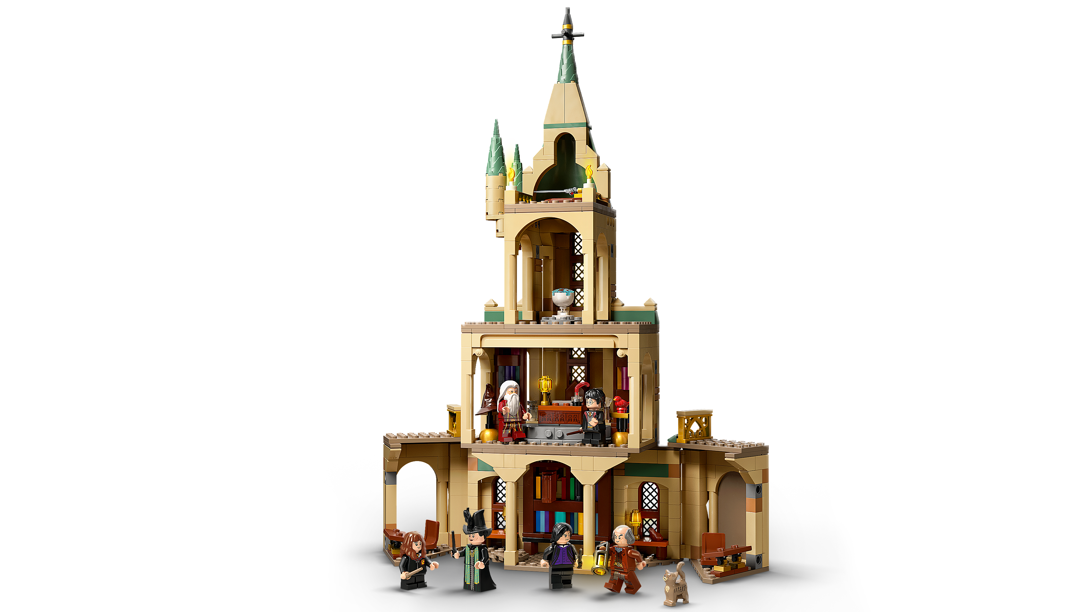 LEGO Harry Potter Hogwarts: Dumbledore’s Office 76402 Castle Toy, Set with  Sorting Hat, Sword of Gryffindor and 6 Minifigures, for Kids Aged 8 Plus