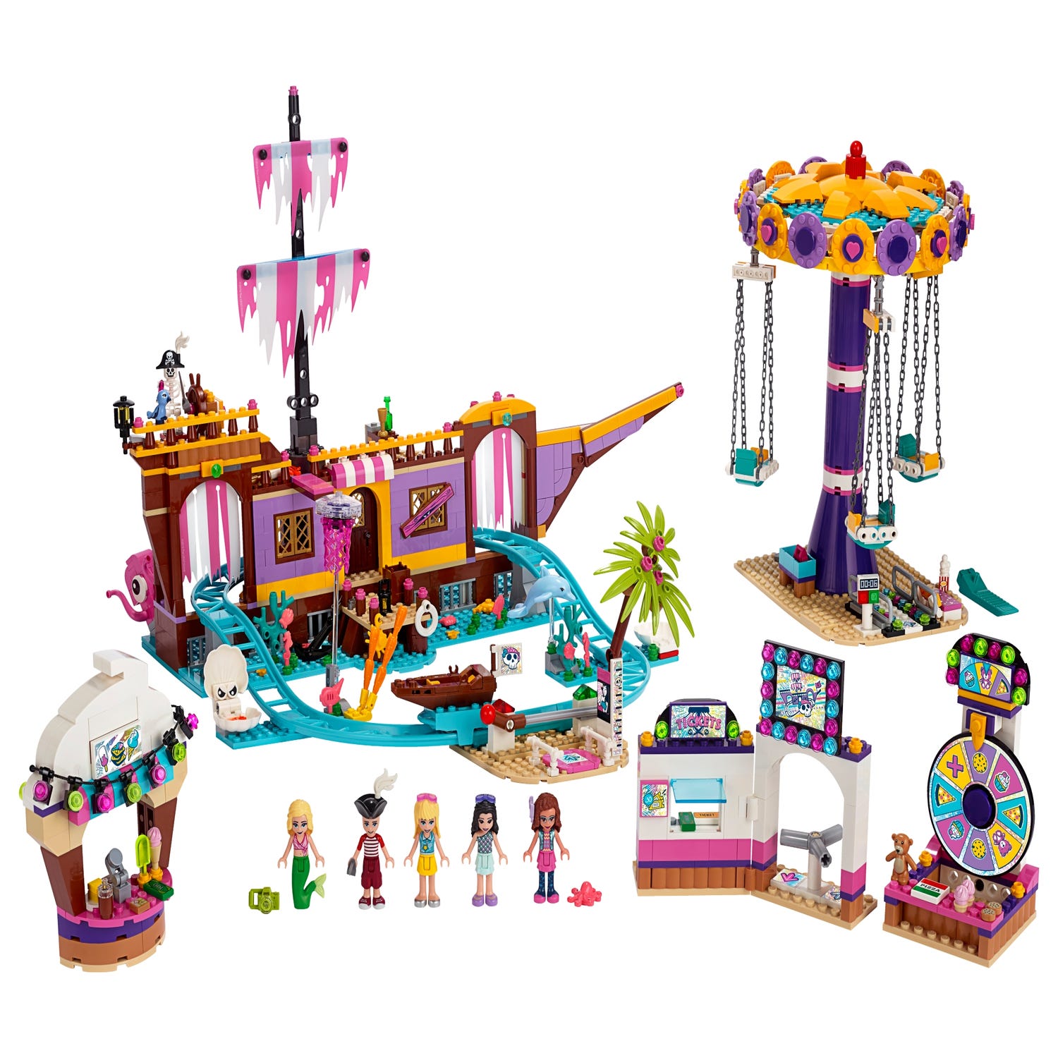 Heartlake City Amusement Pier 41375 | Friends Buy online at the Official LEGO® Shop US