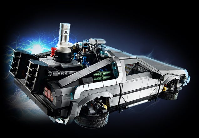 Back to the Future Time Machine 10300, LEGO® Icons