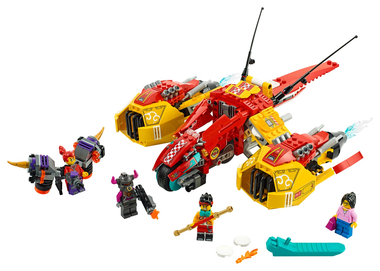 LEGO® 80008 - Superjet di Monkie Kid