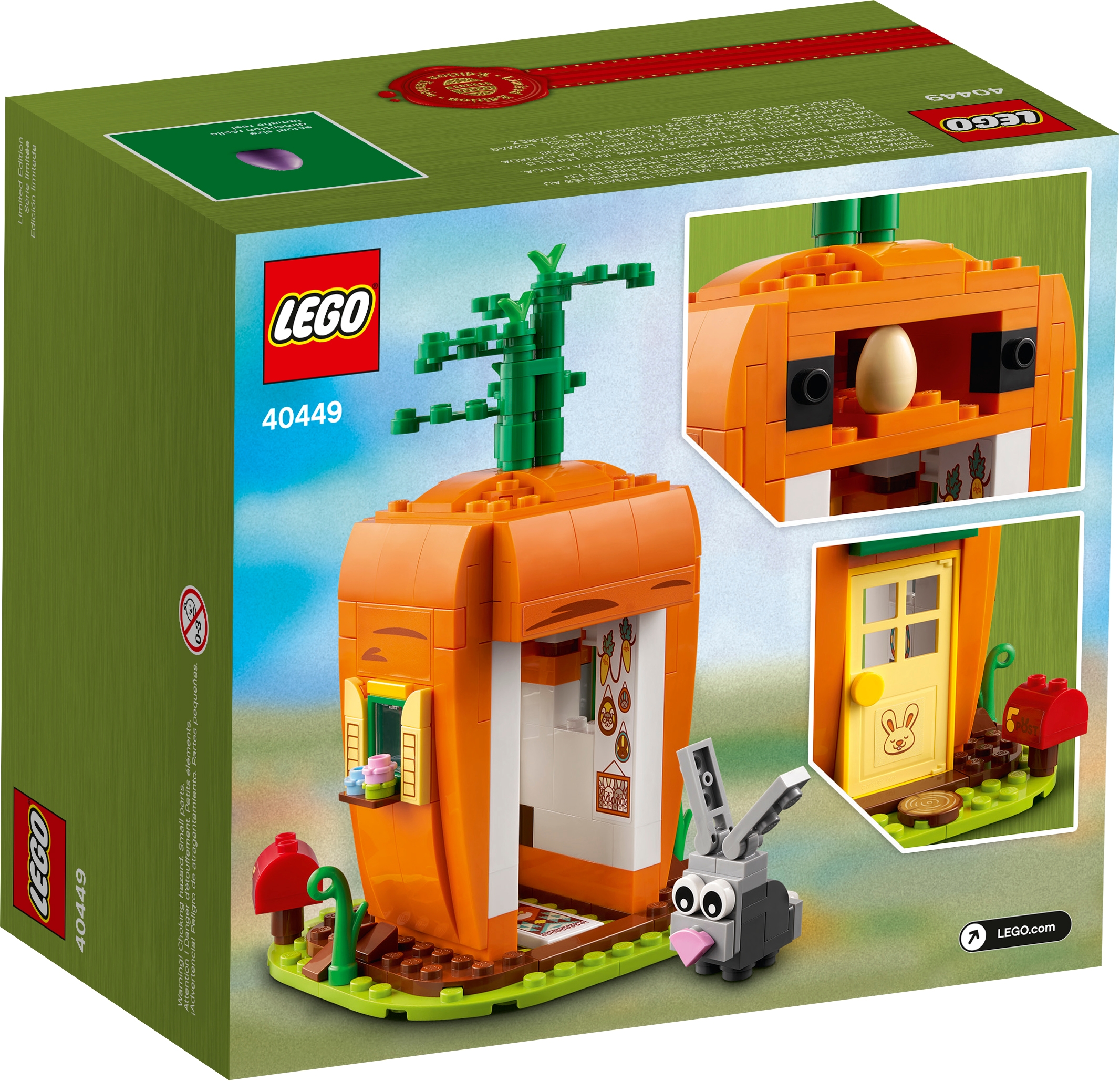 LEGO® Seasonal Exklusiv 40449 Carrot House Osterhase versiegelt OVPNEU! 