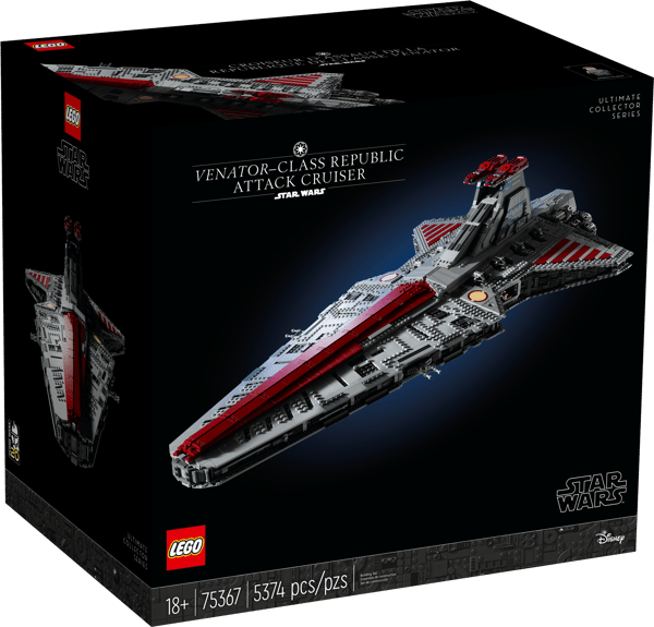LEGO 75367 Le croiseur d’assaut de classe Venator de la République — visuel 2 sur 8