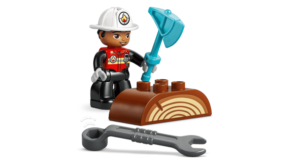 LEGO 10473 Le camion de pompiers — visuel 6 sur 8