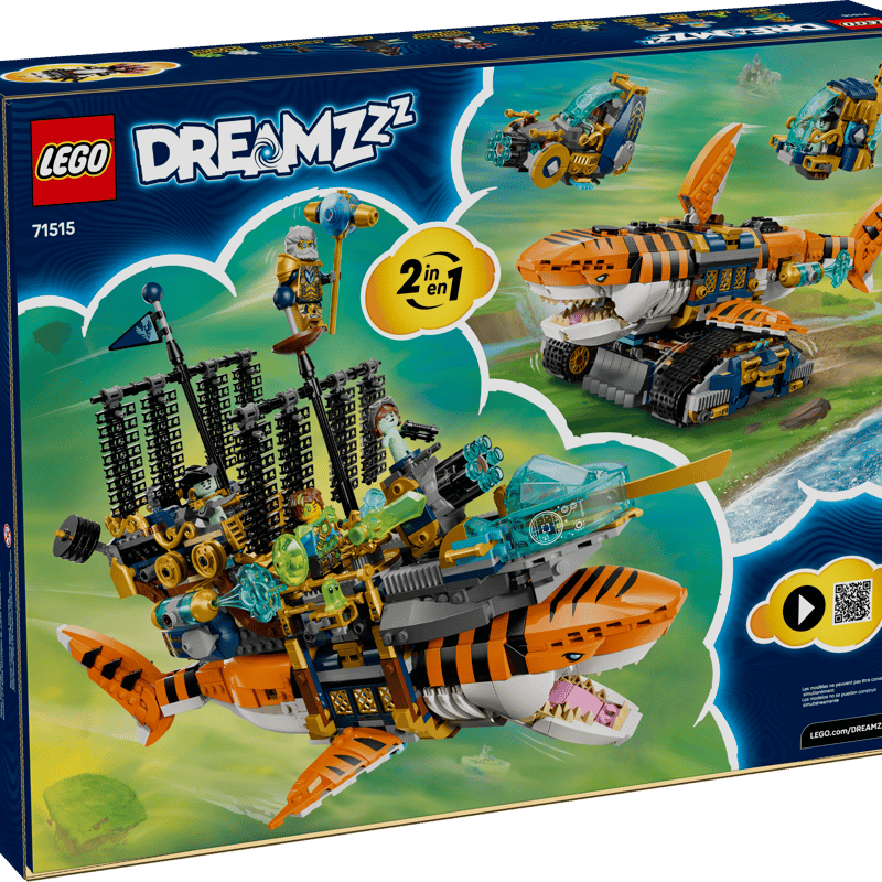 Tiger Shark Tank 71515 | LEGO® DREAMZzz™ | Buy online at the Tiger Shark Tank 71515 | LEGO® DREAMZzz™ | Buy online at the