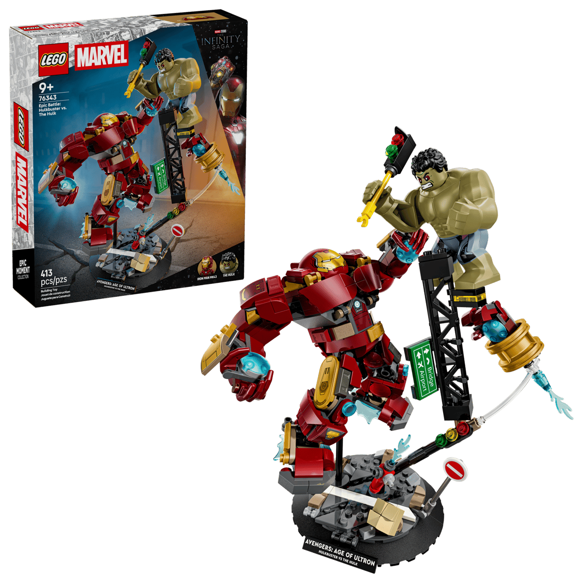 76343 - Epic Battle: Hulkbuster vs. The Hulk