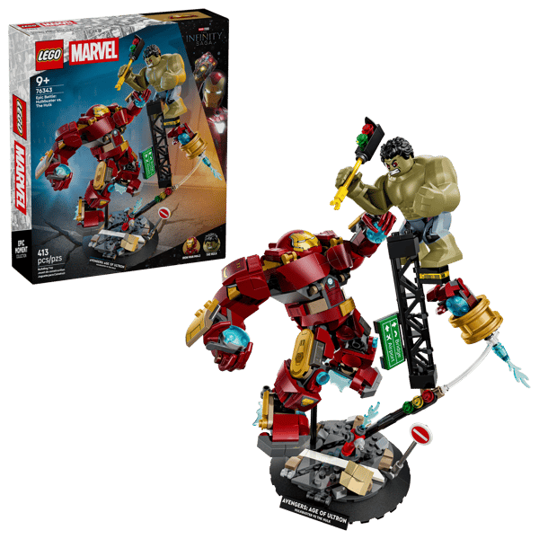 LEGO 76343 Le combat légendaire entre Hulkbuster et Hulk — visuel 2 sur 8