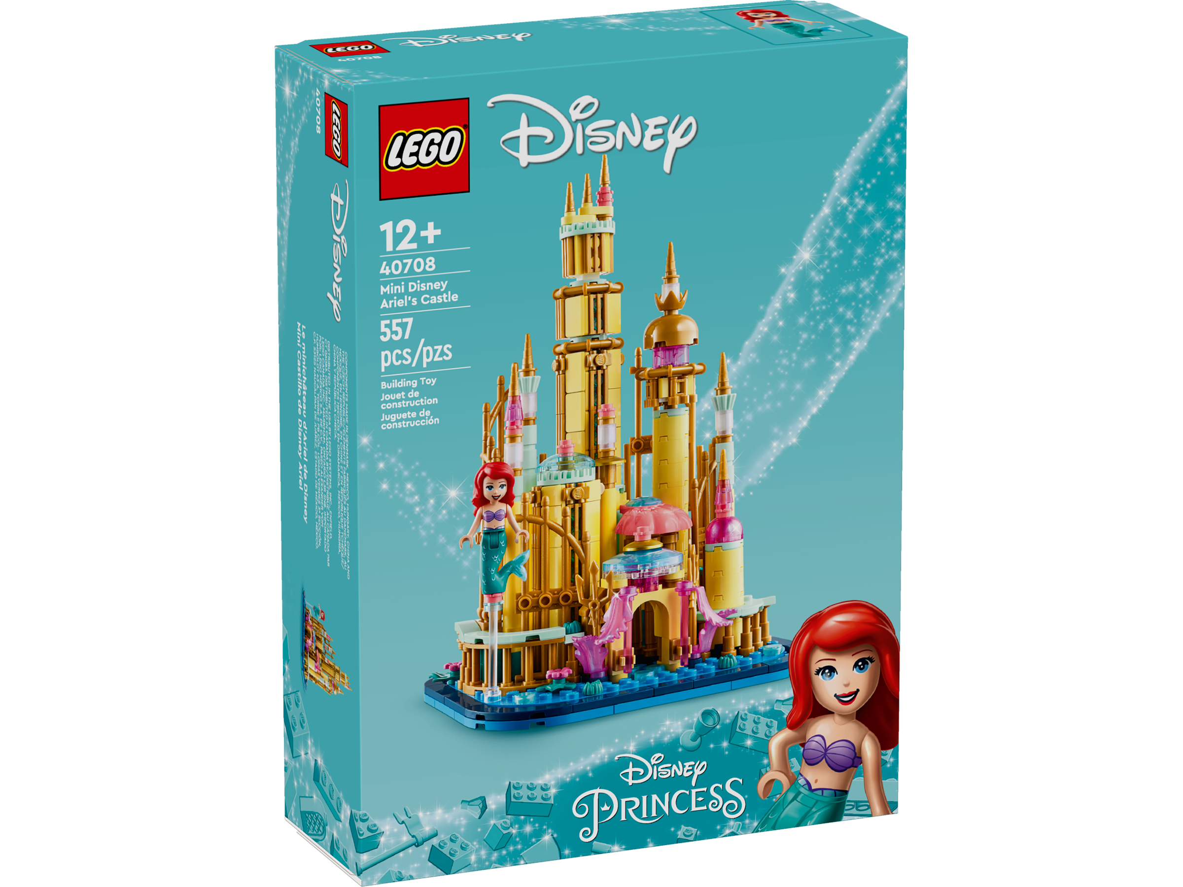 Mini Disney Ariel's Castle 40708 | Disney™ | Buy online at the Official  LEGO® Shop US
