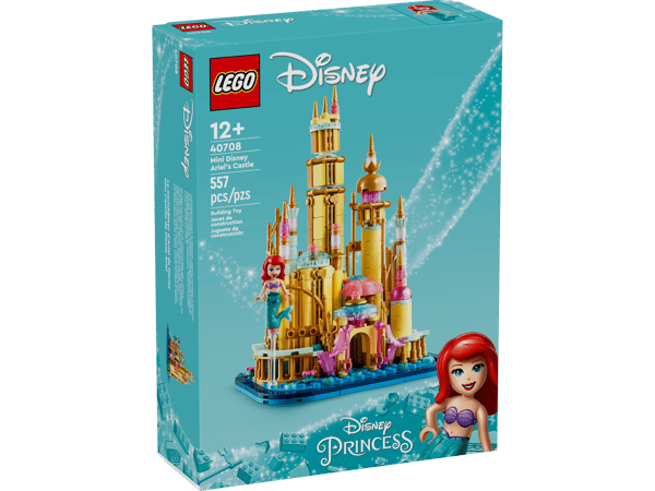 LEGO 40708 Le mini-château d’Ariel de Disney — visuel 2 sur 6