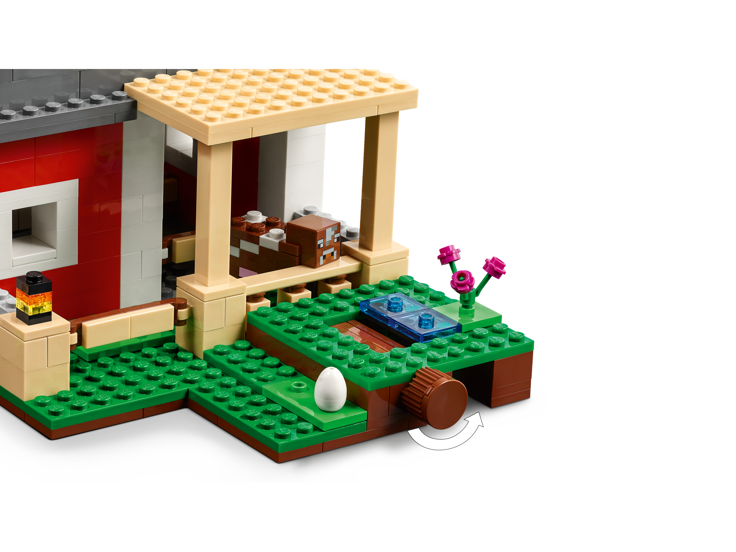 The Red Barn 21187 | Minecraft® | Buy online at the Official LEGO 
