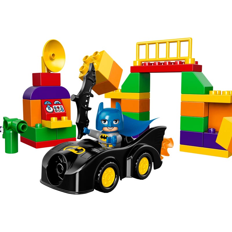 Super Heroes Lego Duplo Batman Set The Joker Challenge 10544 DUPLO
