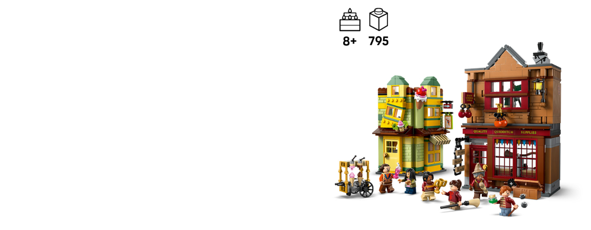 Quality Quidditch™ Supplies & Ice Cream Parlour 76452 | Harry