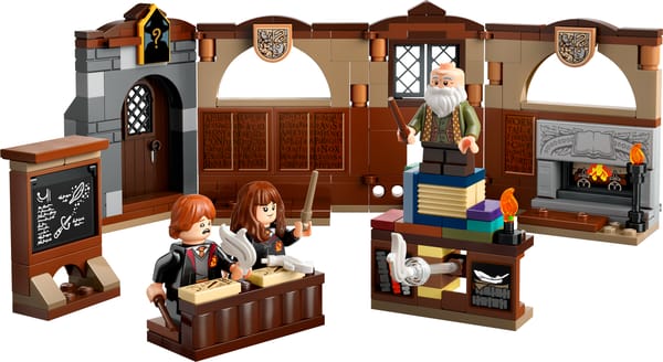 Hogwarts-slottet: Besværgelseslektion