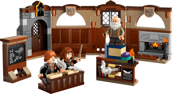 LEGO 76442 Le château de Poudlard : le cours de sortilèges
