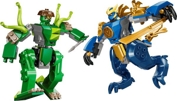 LEGO 71853 Le combat du robot dragon de Jay