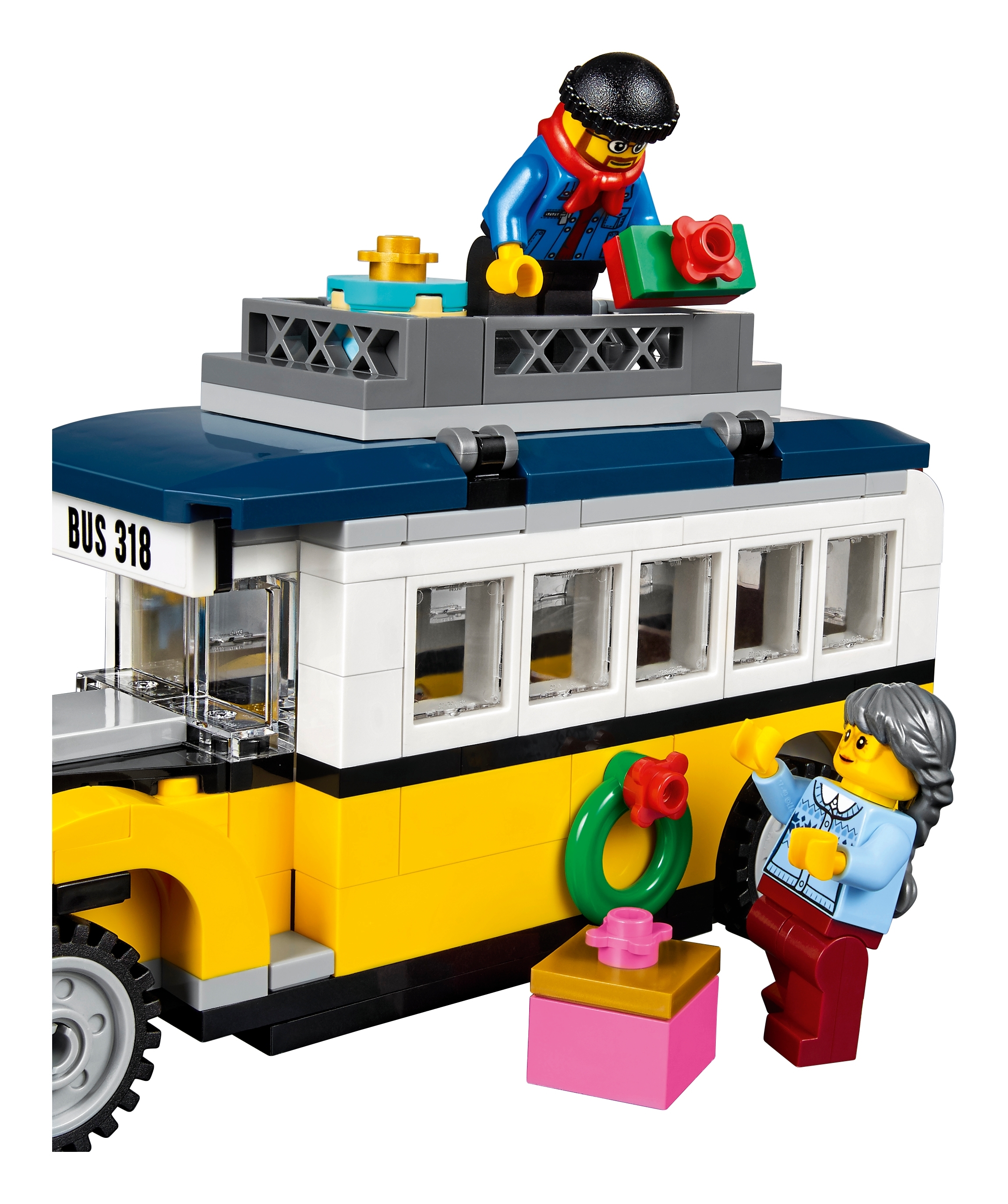 Lego vacances et événement Feuille Autocollant uniquement pour set 10259 Winter Village Station