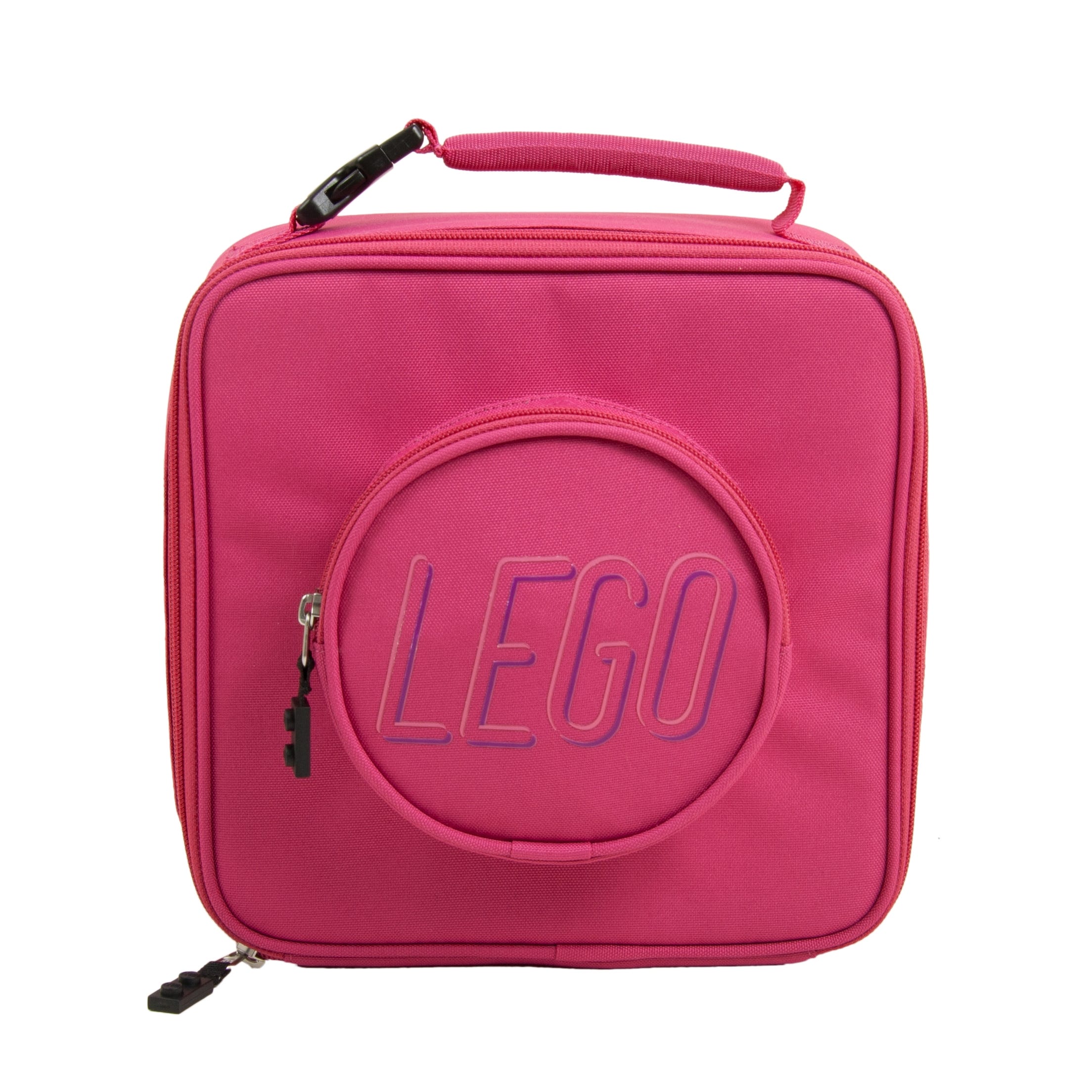 Bolsa de almuerzo de ladrillo LEGO® rosa